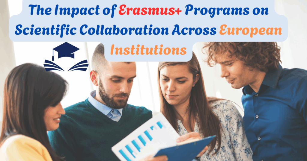 The Impact of Erasmus+ Programs on Scientific Collaboration Across European Institutions